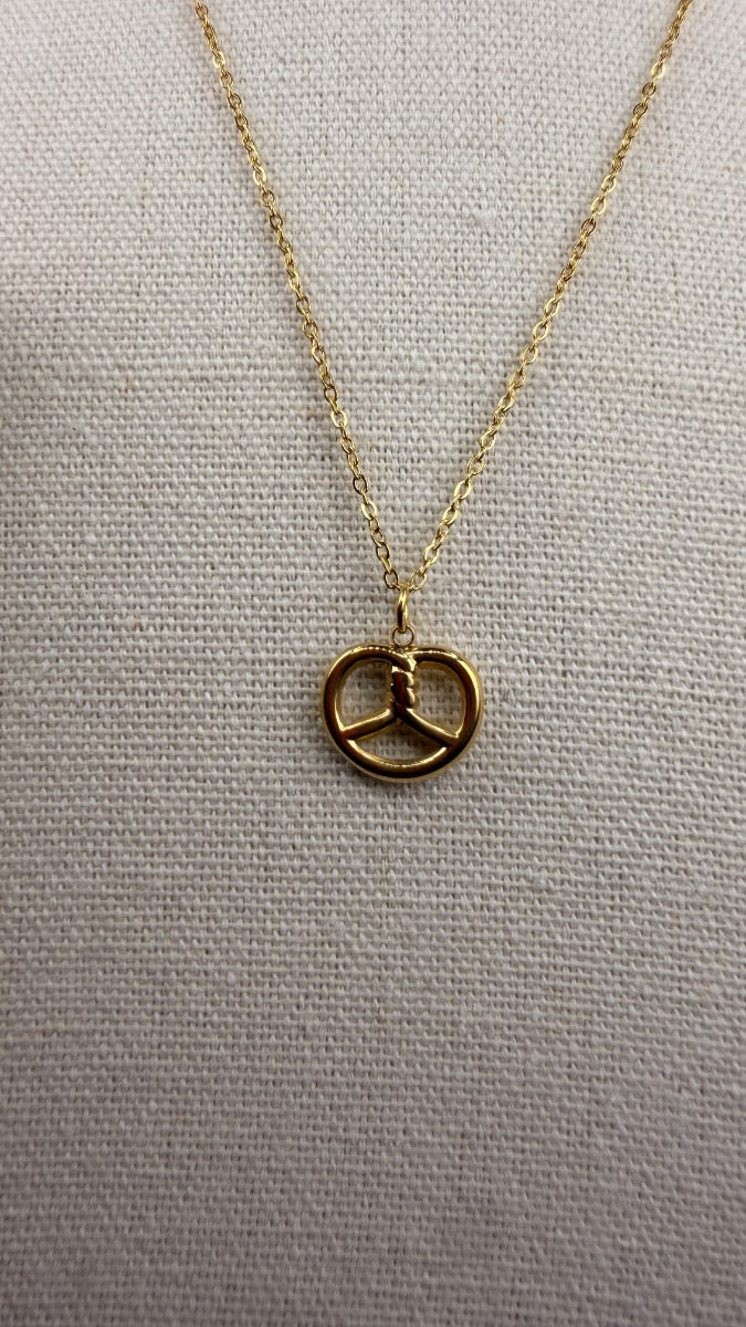 Pretzel Necklace 🥨