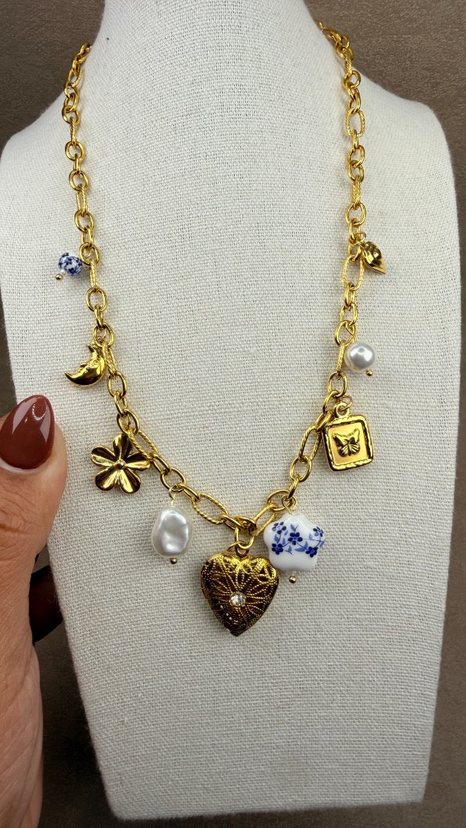 Charm necklace charm