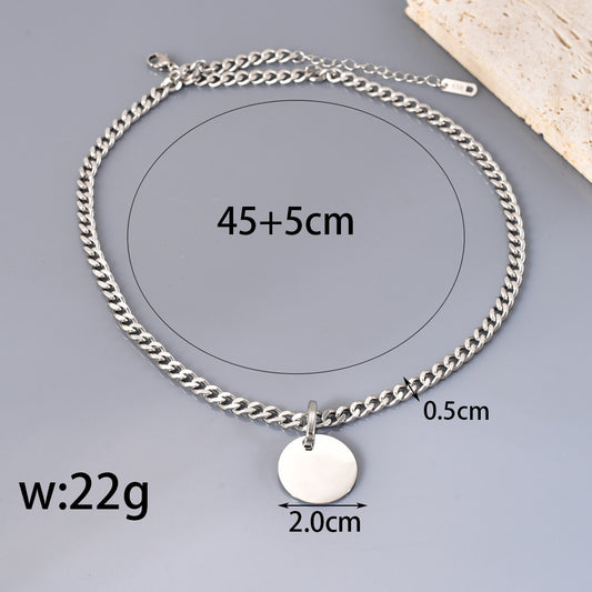 Collar minimalista personalizado