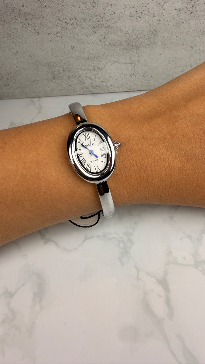 Reloj Roma Plateado