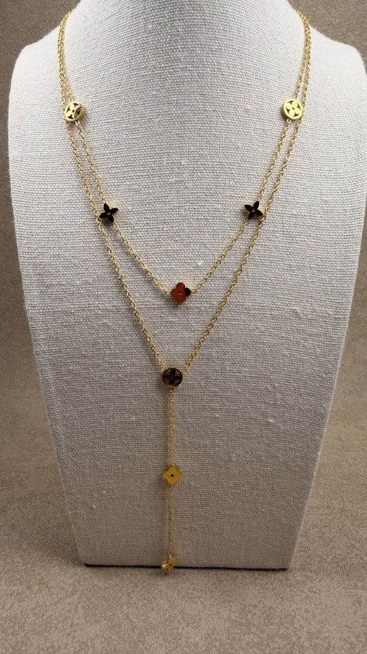 Chic layered necklace ✨
