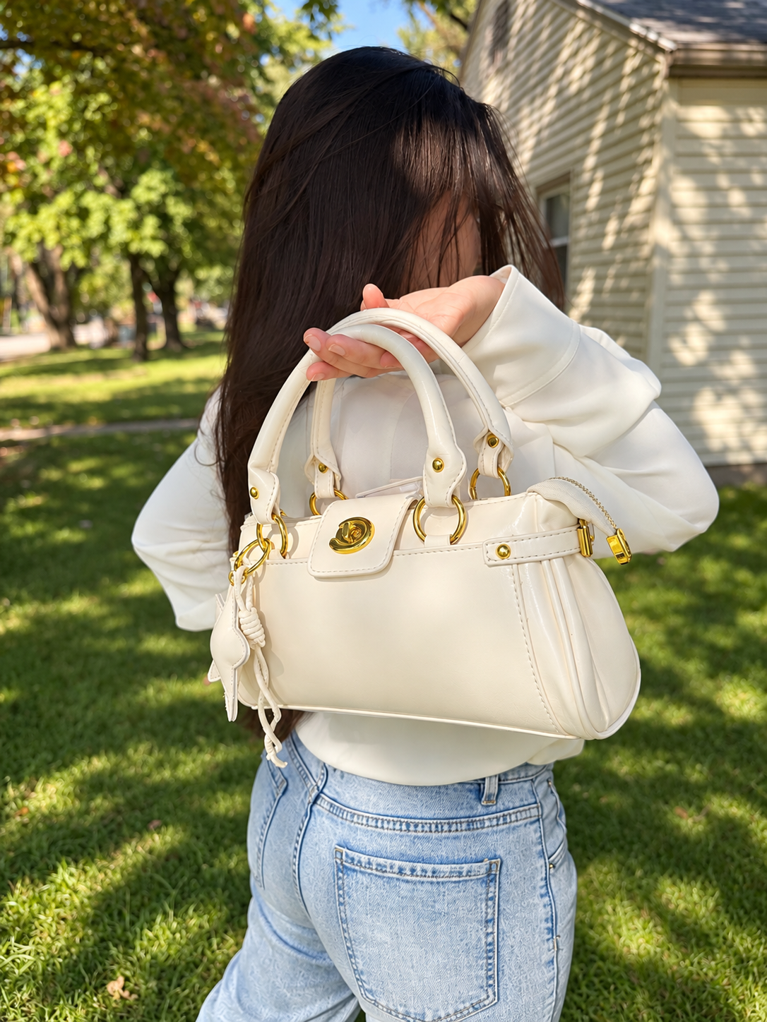 Bolso Celeste