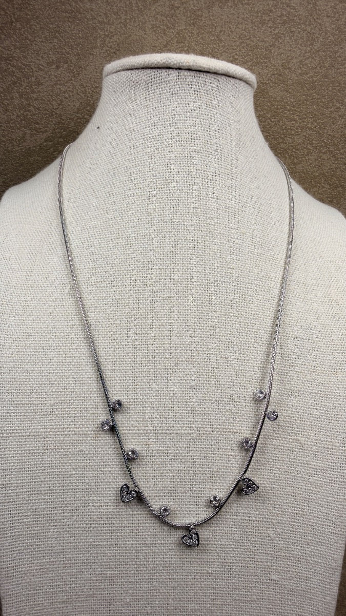 Collar sparkle Heart