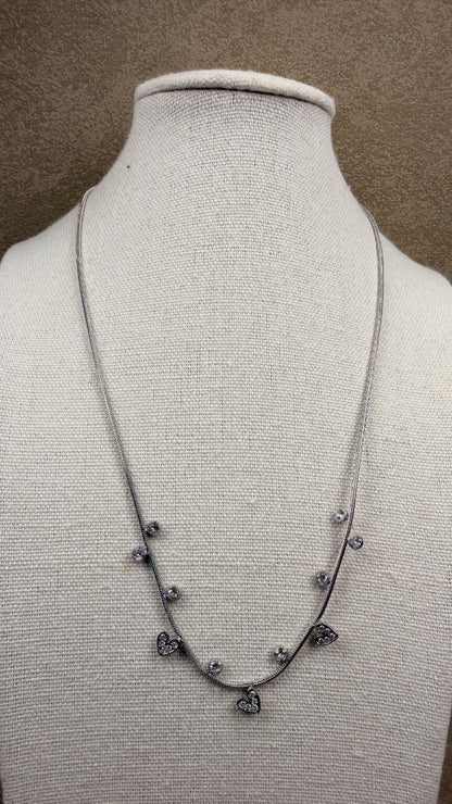 Collar sparkle Heart