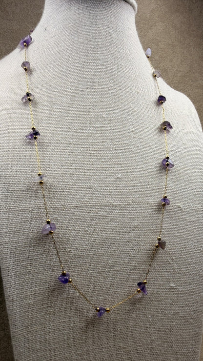 Collar Amethyst Vibes 💜
