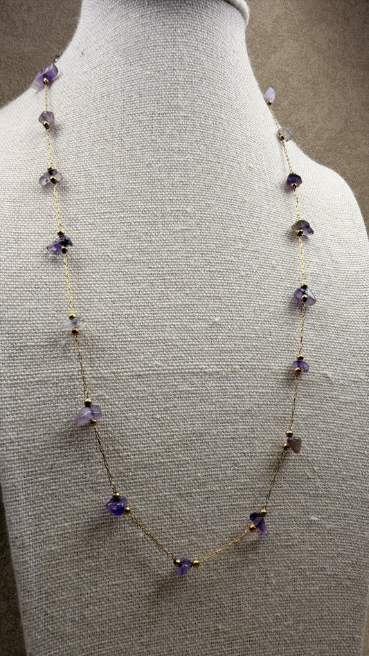 Amethyst Vibes Necklace 💜
