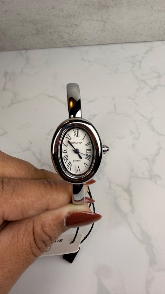 Silver Roma Watch