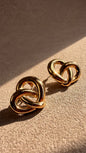 Knot earrings