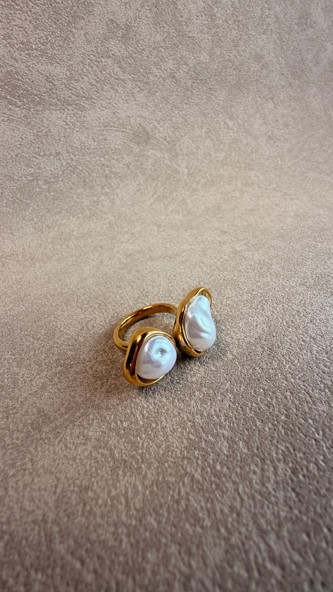 Organic pearl ring