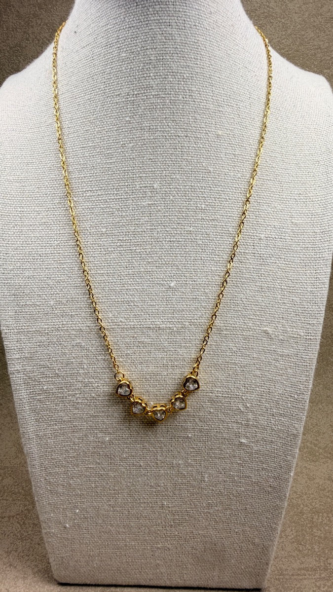 Collar Heart Cristal Glow✨