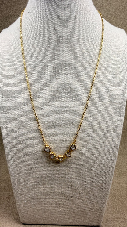 Collar Heart Cristal Glow✨