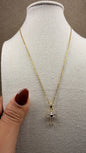 Crystal Shine cross necklace ✝️
