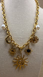 Collar sol & charm