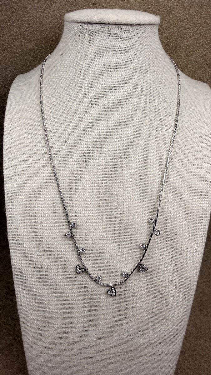 Collar sparkle Heart