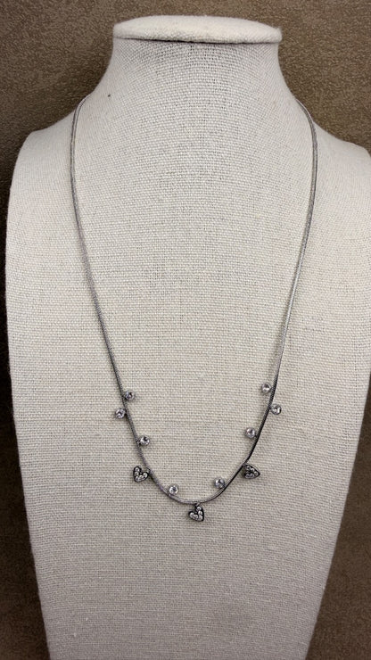 Collar sparkle Heart