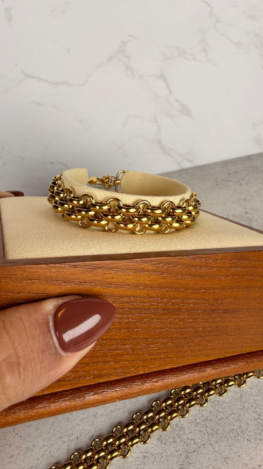 Chunky chain bracelet