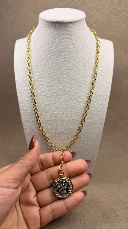 Collar eclipse dorado