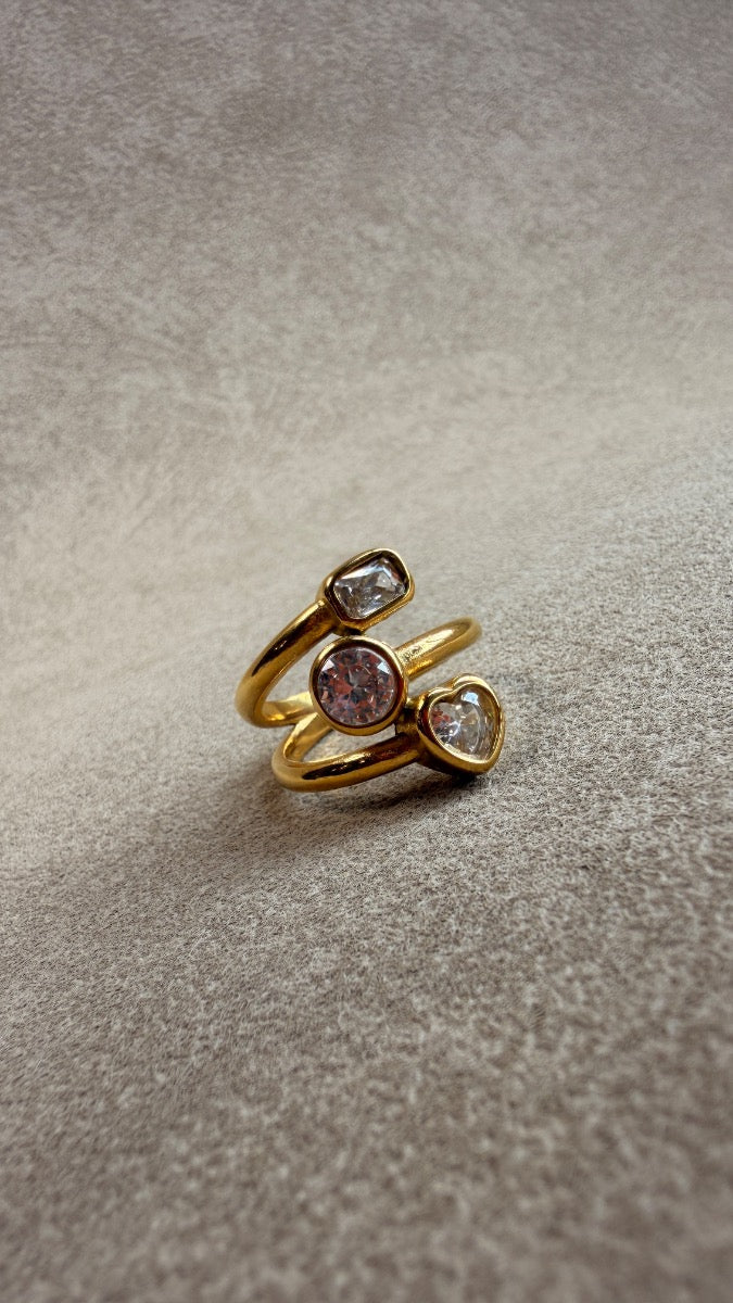 Anillo trío