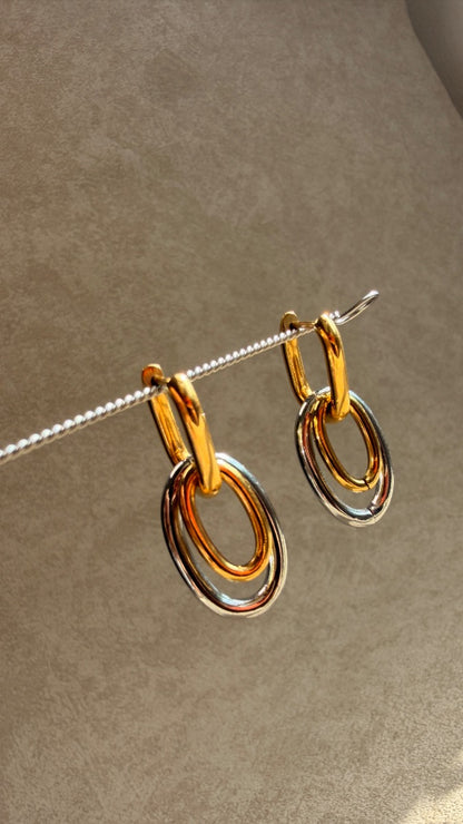 Two-tone hoops