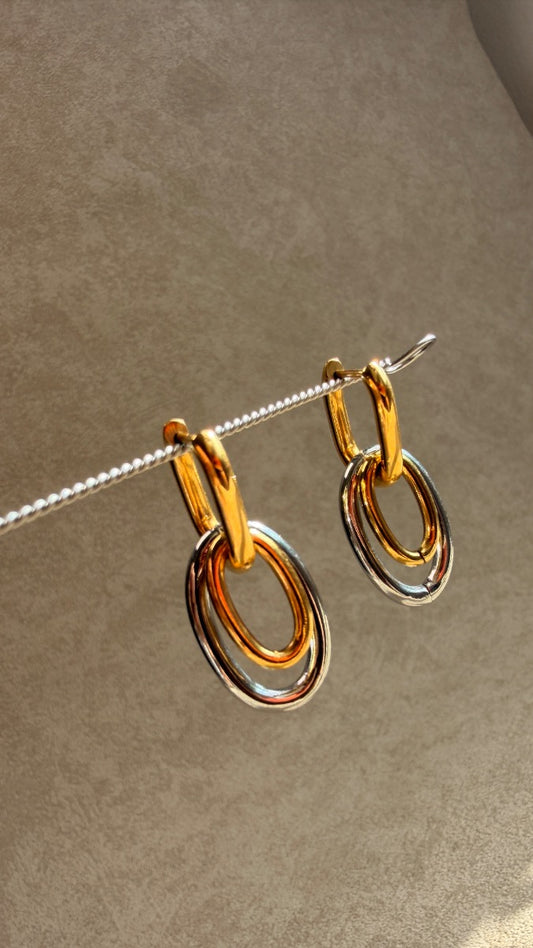 Two-tone hoops