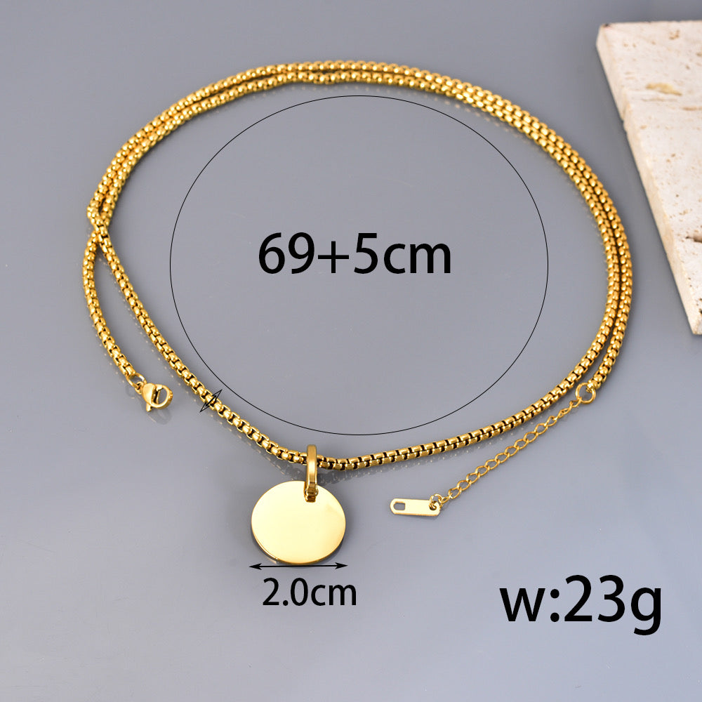 Collar minimalista personalizado