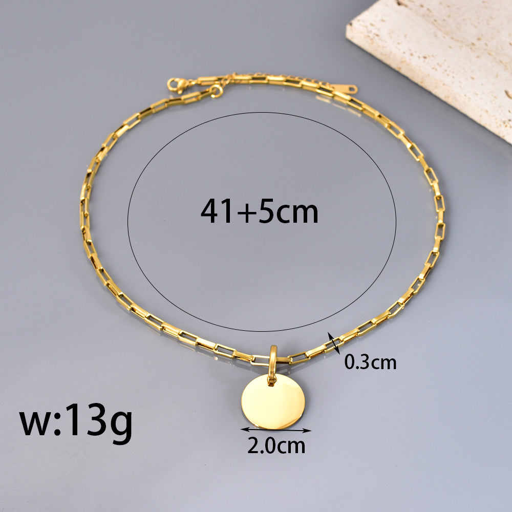Collar minimalista personalizado