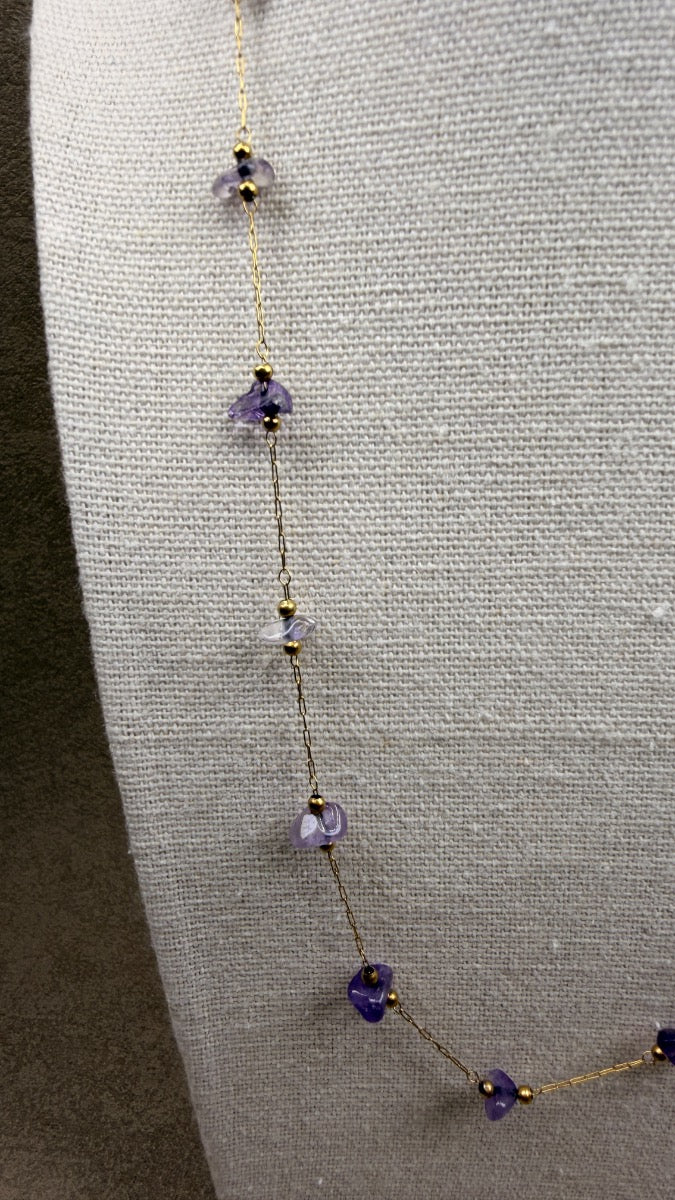 Collar Amethyst Vibes 💜