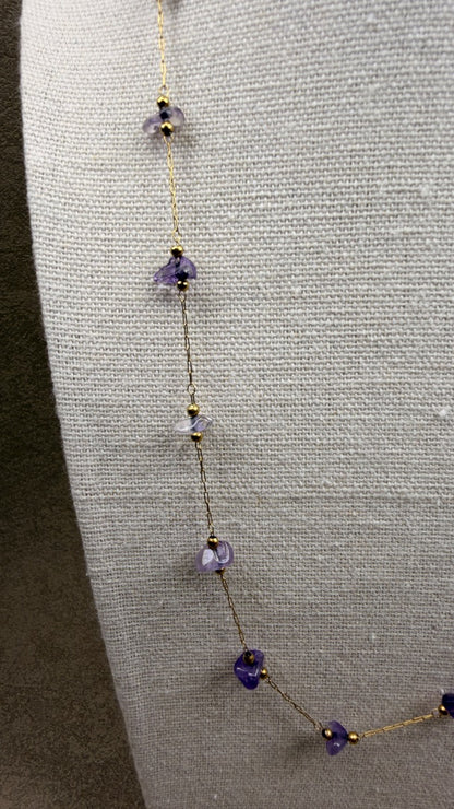 Collar Amethyst Vibes 💜
