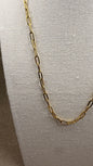 Classic paperclip necklace