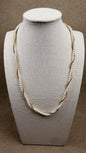 Collar perlas y cadena