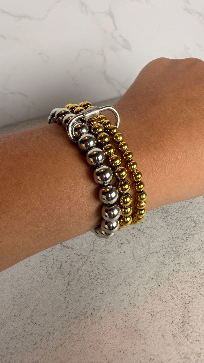 Pulseras trío