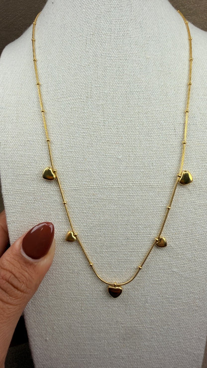 Collar mini Hearts Luxe✨
