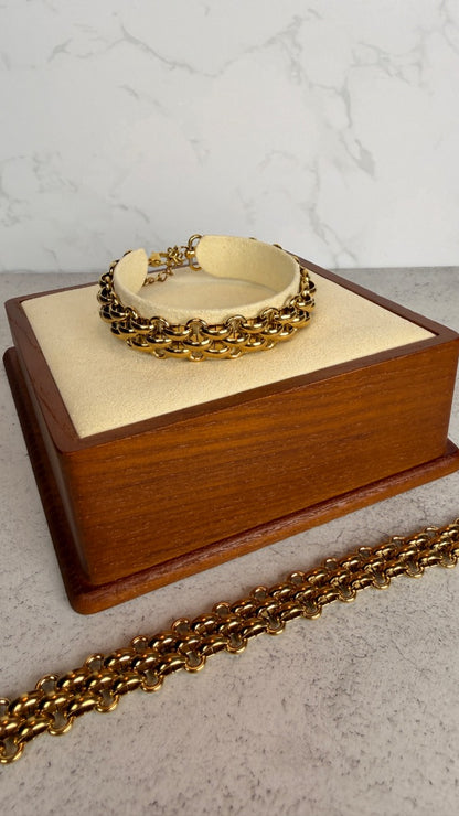 Pulsera cadena gruesa