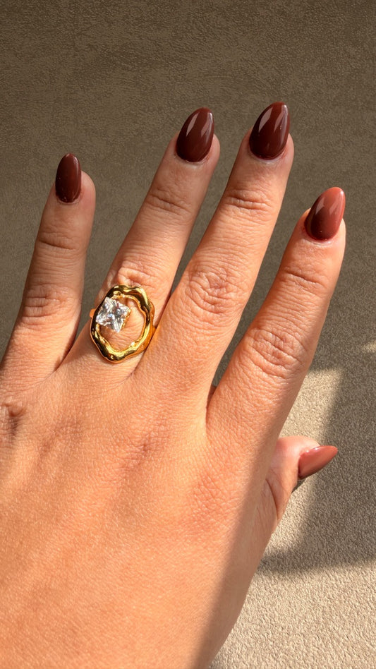 Crystal ring