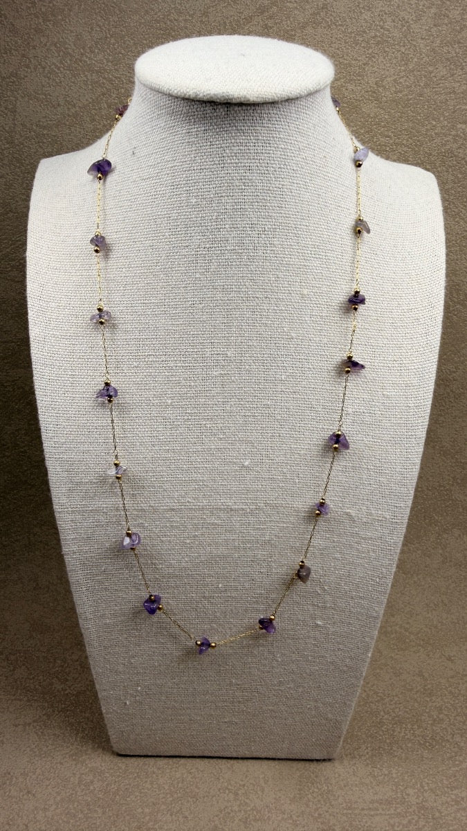 Collar Amethyst Vibes 💜