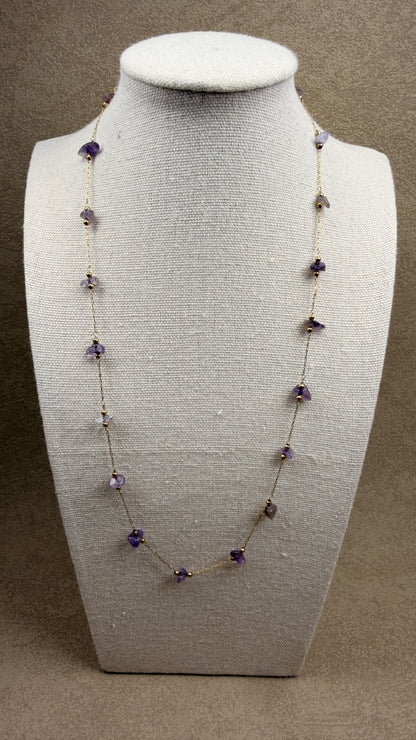Collar Amethyst Vibes 💜