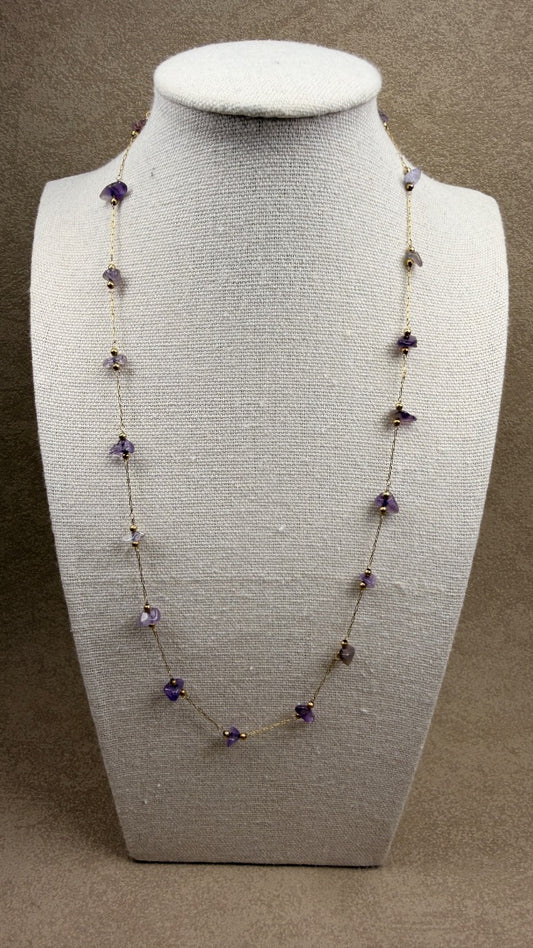 Amethyst Vibes Necklace 💜